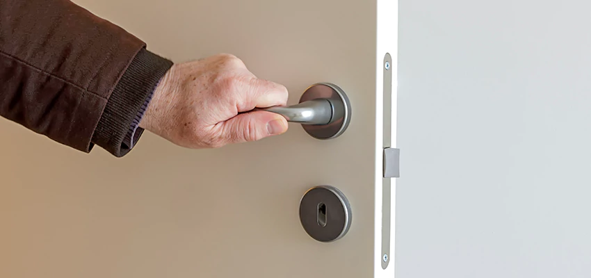 Restroom Locks Privacy Bolt Installation in Orangevale, California
